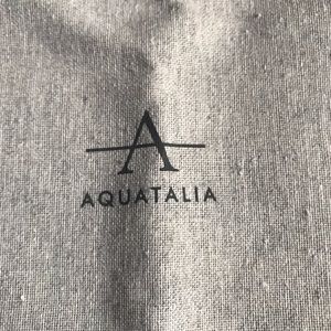 Aquatalia Beige Linen Dust Cover Dust Bag 15.5x12”